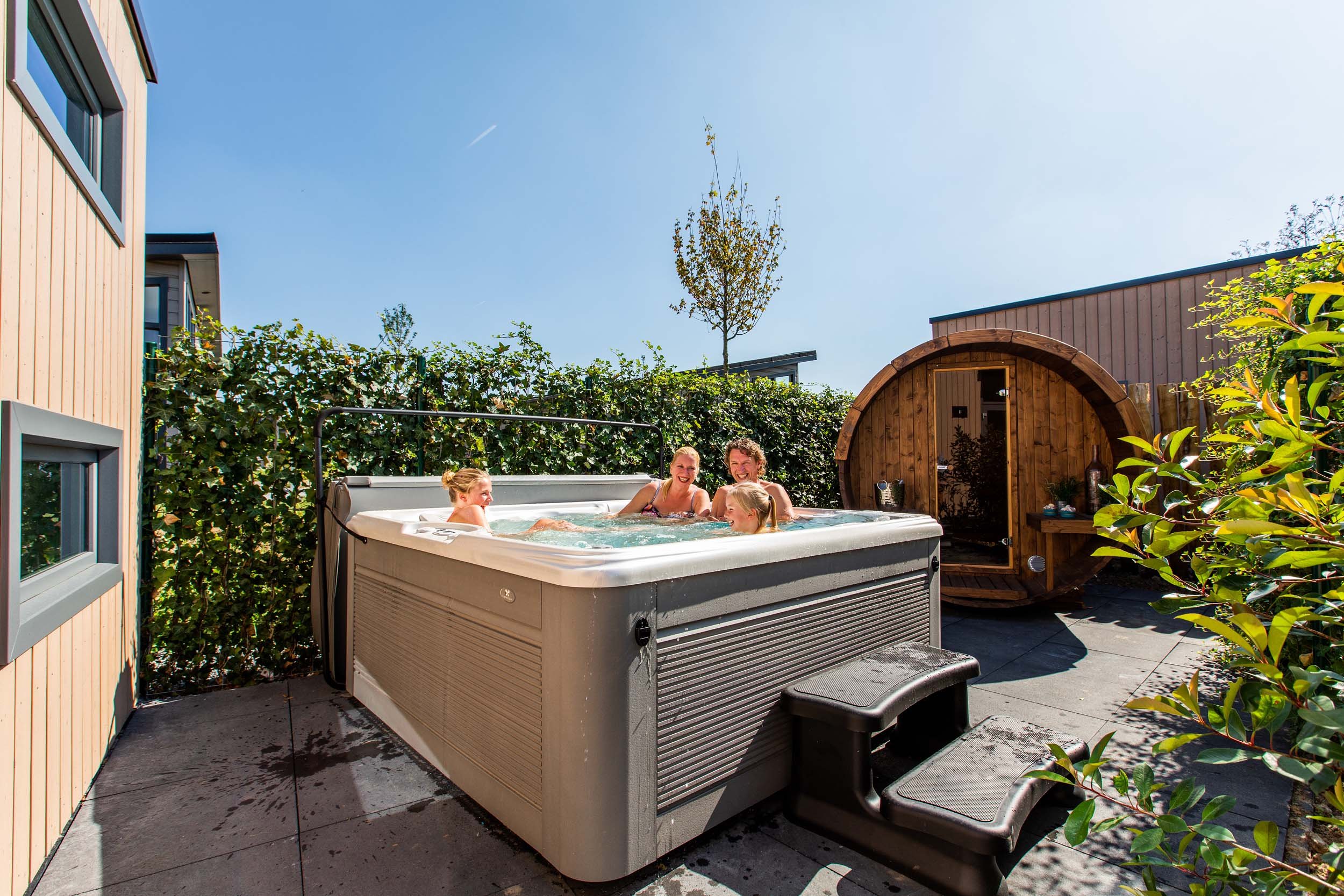 Residence Valkenburg - Sauna and spa and outdoor shower - 7